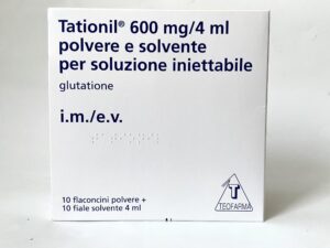 TATIONIL 600 мг  Глутатіон Татіоніл 10амп 4мл