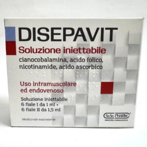 Дисепавіт / Disepavit / Ціанокобаламін / Фолієва Кислота / Нікотинамід / Аскорбінова Кислота