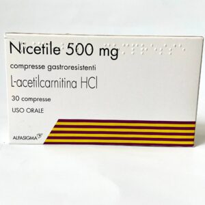 Ніцетил (Nicetile) / L-ацетилкарнітин у таблетках 500мг 30таб