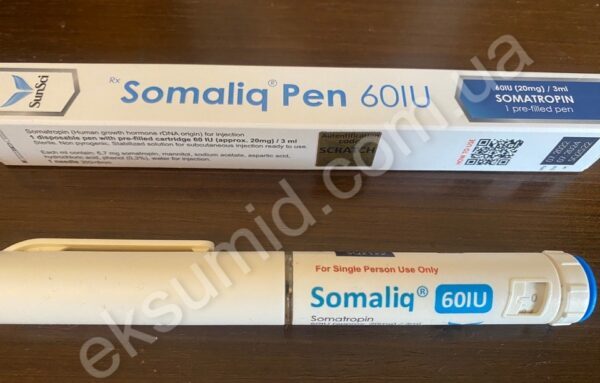 Somaliq Pen 60IU Соматотропін 60 од