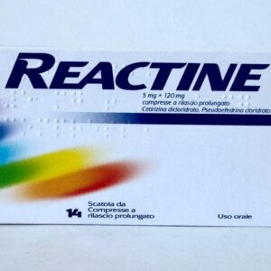 Reactine протиалергічний препарат