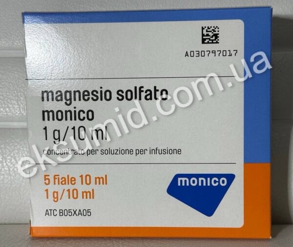 Magnesio Solfato Monico