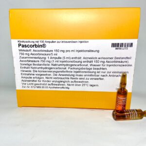 Pascorbin Паскорбін (750 мг/ 5 мл)