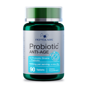 Probiotic Anti-Age Peptolabs антивіковий комплекс пробіотиків та пребіотиків для покращення мікробіому кишечника