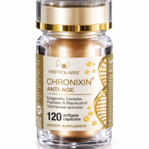 Chronixin Anti-Age Peptolabs епігенетичний комплекс з ресвератролом та пептидами для продовження молодості