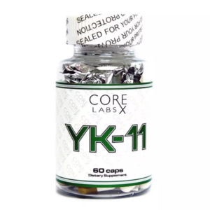 YK-11 Core Labs X 60 caps анаболічний комплекс та інгібітор міостатину для сухої м'язової маси
