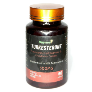 Turkesterone Daynee 60 capsules високобіодоступний комплекс туркестерону з циклодекстрином в капсулах